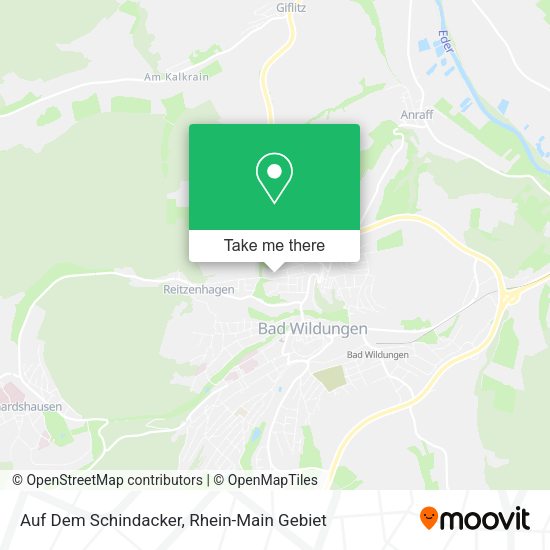 Карта Auf Dem Schindacker
