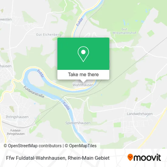 Карта Ffw Fuldatal-Wahnhausen