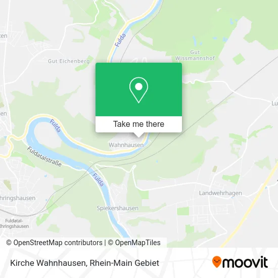Карта Kirche Wahnhausen
