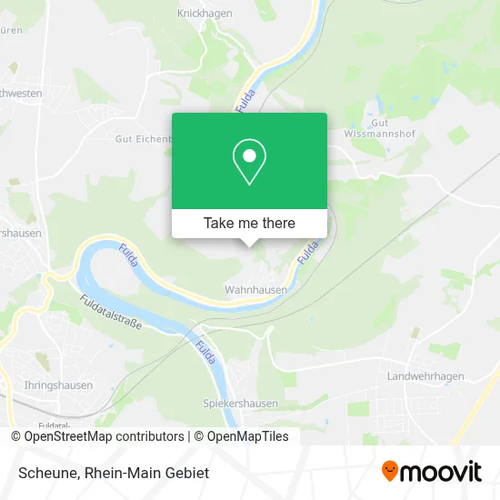 Scheune map