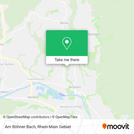 Карта Am Böhner Bach