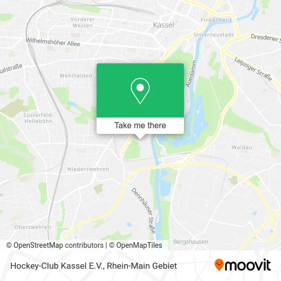 Карта Hockey-Club Kassel E.V.