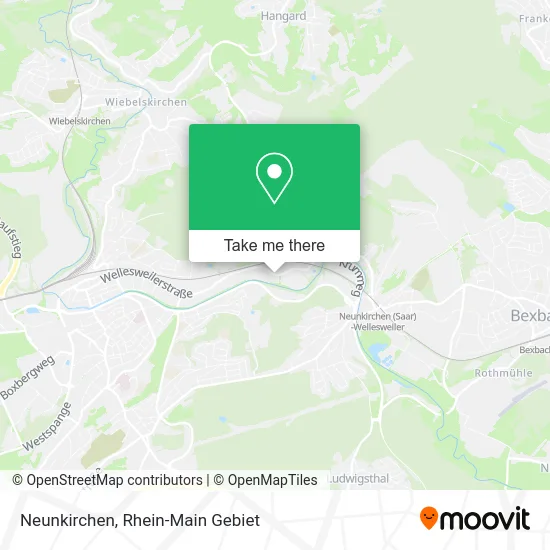 Neunkirchen map