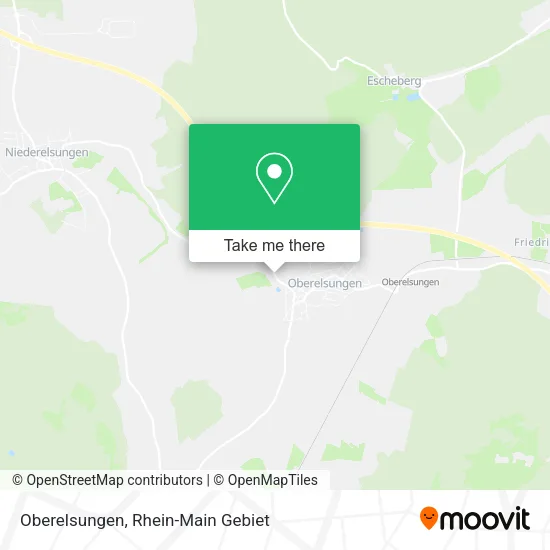 Карта Oberelsungen