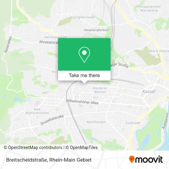 Карта Breitscheidstraße