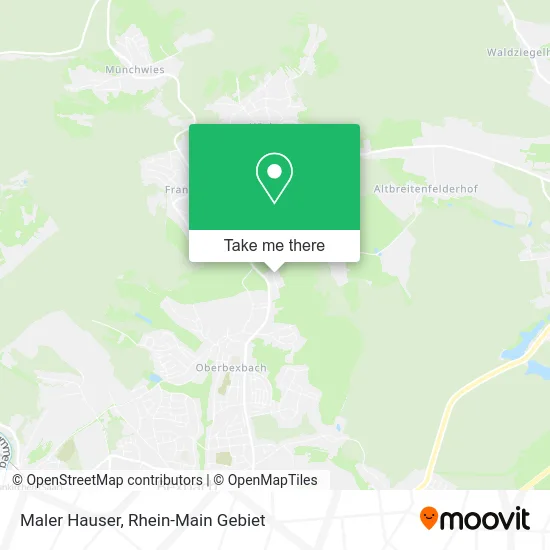 Maler Hauser map