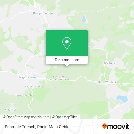 Карта Schmale Triesch