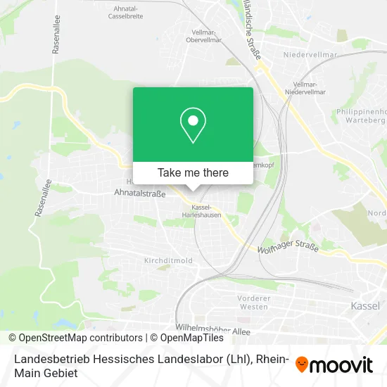 Карта Landesbetrieb Hessisches Landeslabor (Lhl)