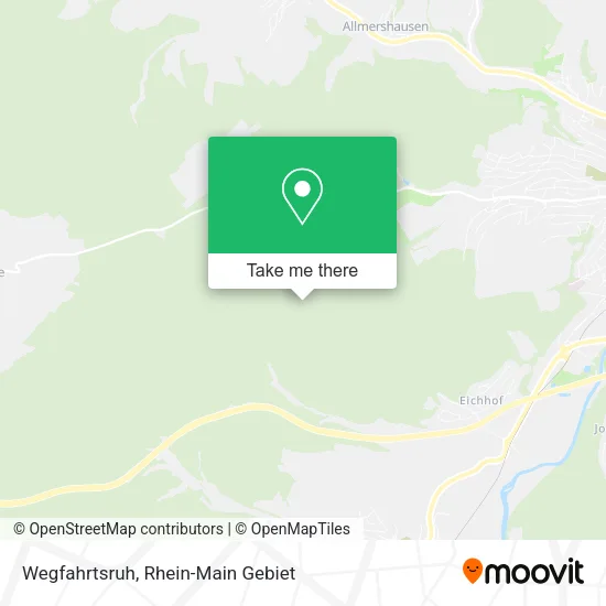 Карта Wegfahrtsruh