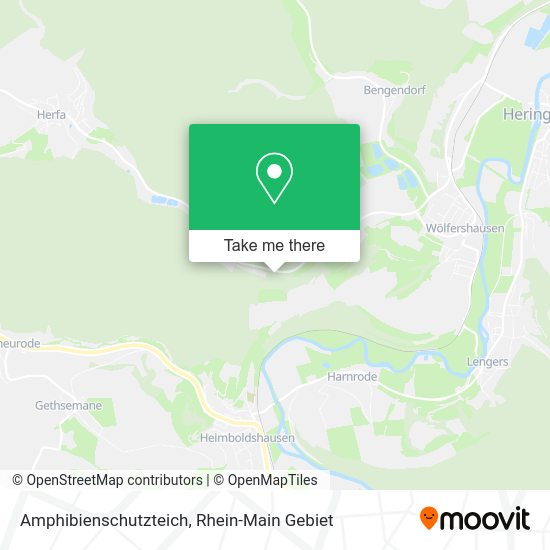 Карта Amphibienschutzteich