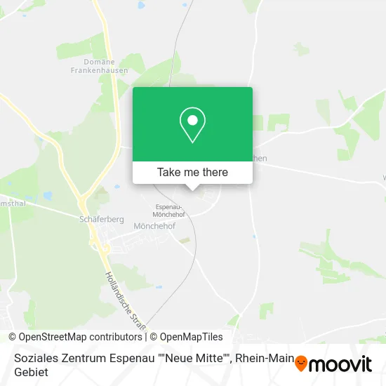 Карта Soziales Zentrum Espenau ""Neue Mitte""