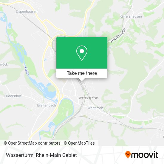 Wasserturm map