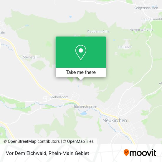 Карта Vor Dem Eichwald