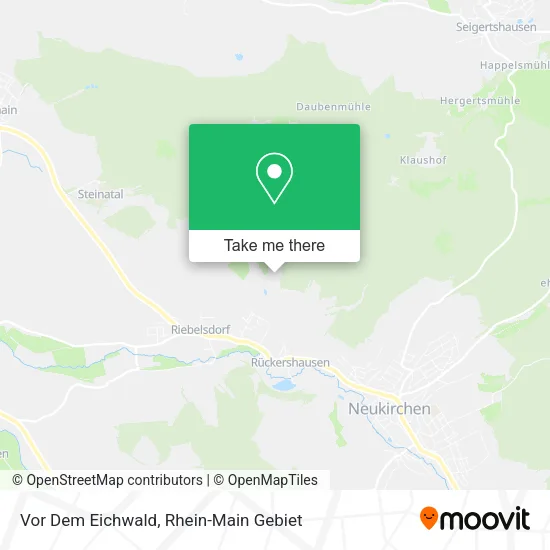 Карта Vor Dem Eichwald