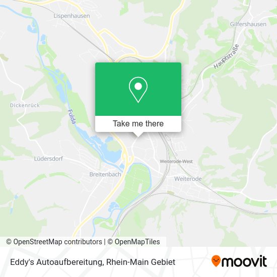 Карта Eddy's Autoaufbereitung