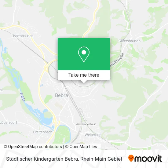 Städtischer Kindergarten Bebra map