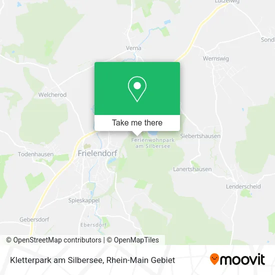 Карта Kletterpark am Silbersee