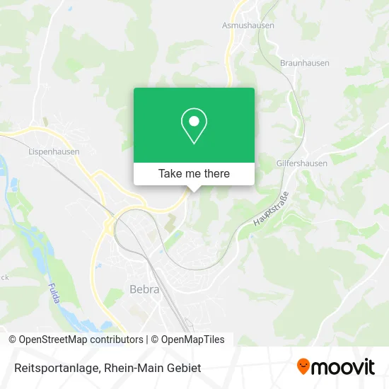 Карта Reitsportanlage