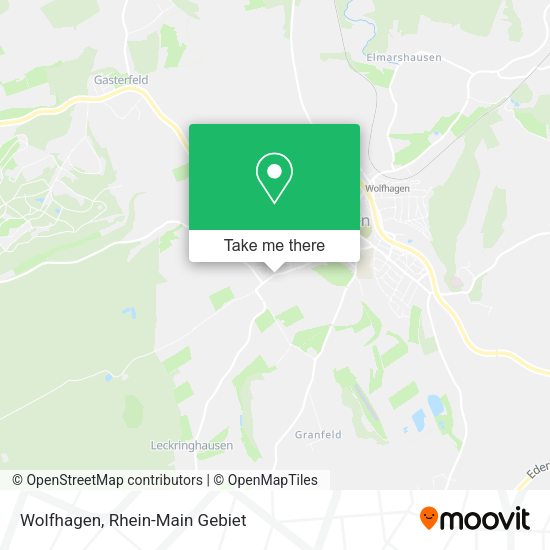 Карта Wolfhagen