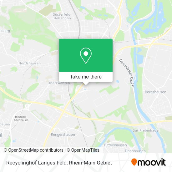 Карта Recyclinghof Langes Feld