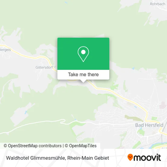 Карта Waldhotel Glimmesmühle