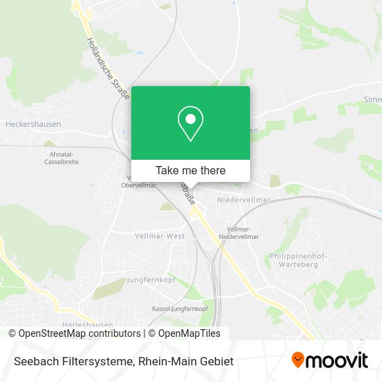 Seebach Filtersysteme map