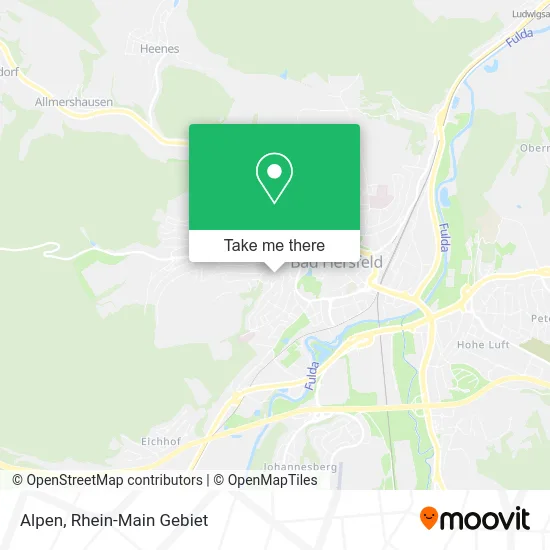 Карта Alpen