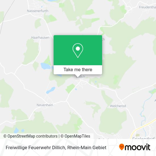 Карта Freiwillige Feuerwehr Dillich