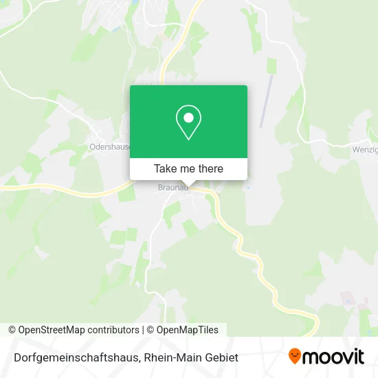 Карта Dorfgemeinschaftshaus