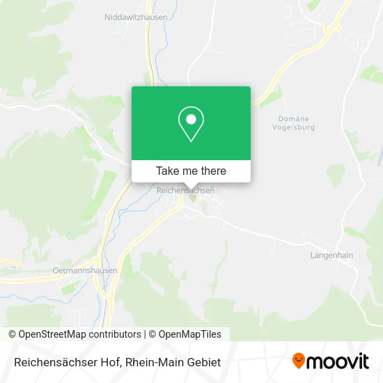 Карта Reichensächser Hof