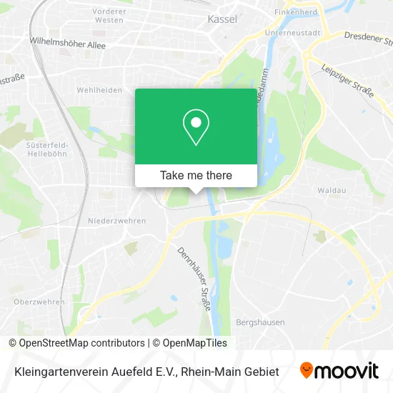 Карта Kleingartenverein Auefeld E.V.