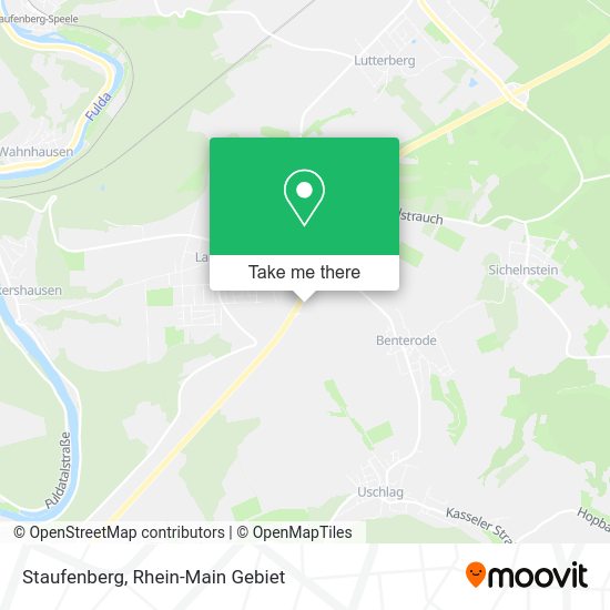 Карта Staufenberg