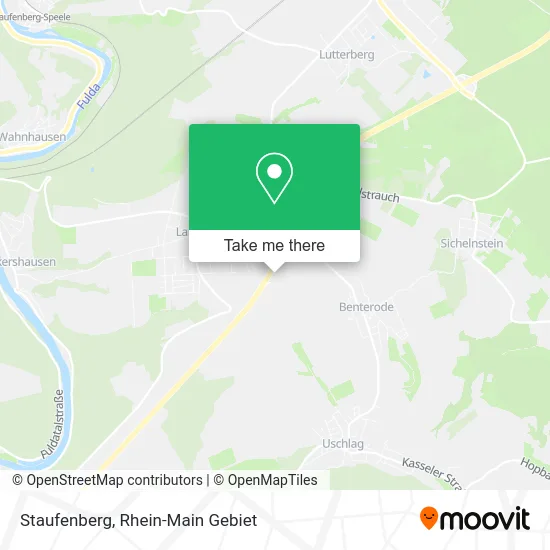 Карта Staufenberg