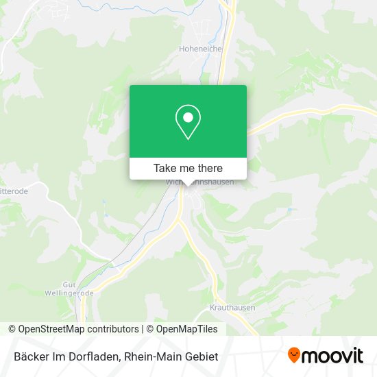 Карта Bäcker Im Dorfladen