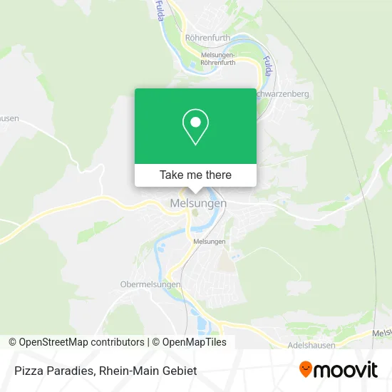 Карта Pizza Paradies