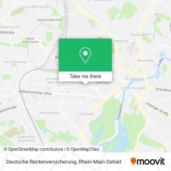 Карта Deutsche Rentenversicherung