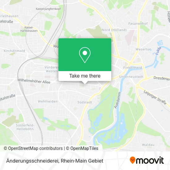 Карта Änderungsschneiderei