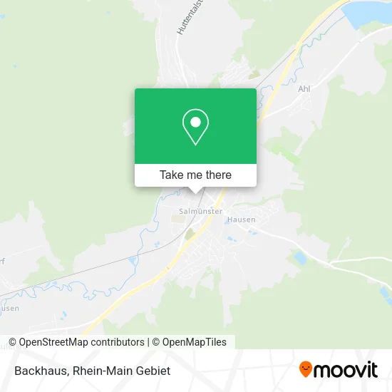 Карта Backhaus