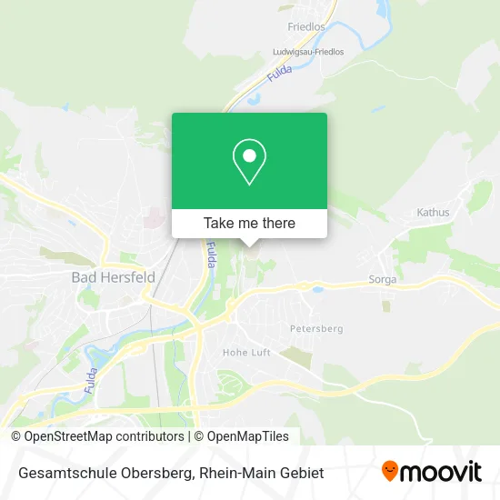 Карта Gesamtschule Obersberg