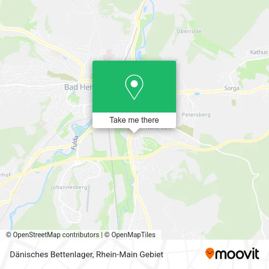 Карта Dänisches Bettenlager