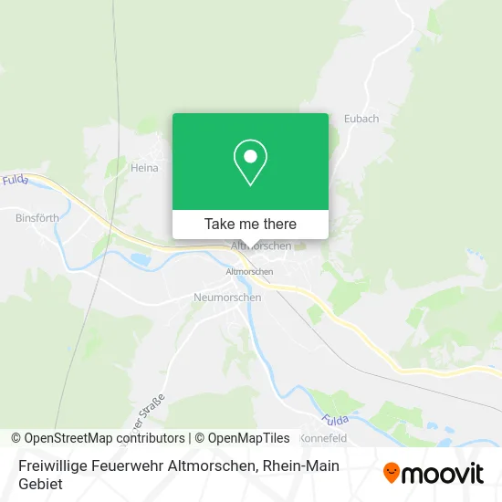 Карта Freiwillige Feuerwehr Altmorschen