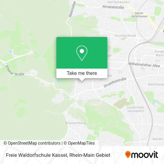 Карта Freie Waldorfschule Kassel