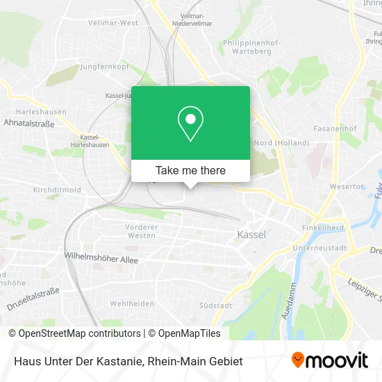 Карта Haus Unter Der Kastanie