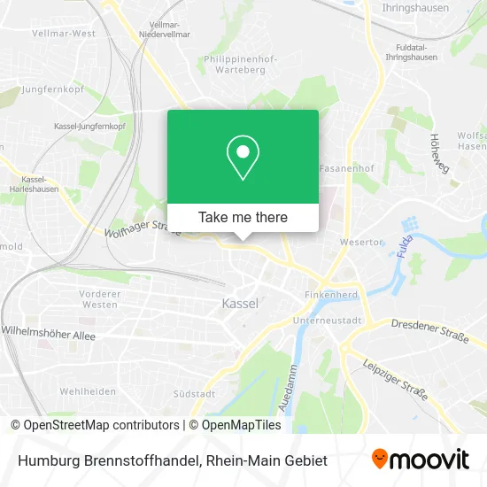 Карта Humburg Brennstoffhandel