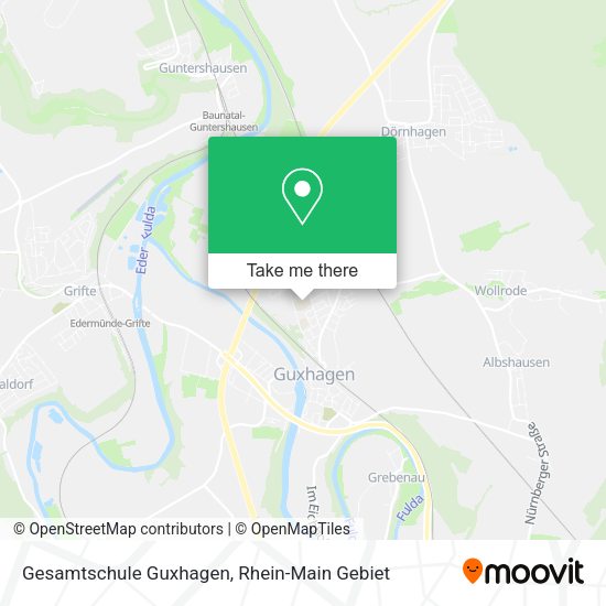 Карта Gesamtschule Guxhagen