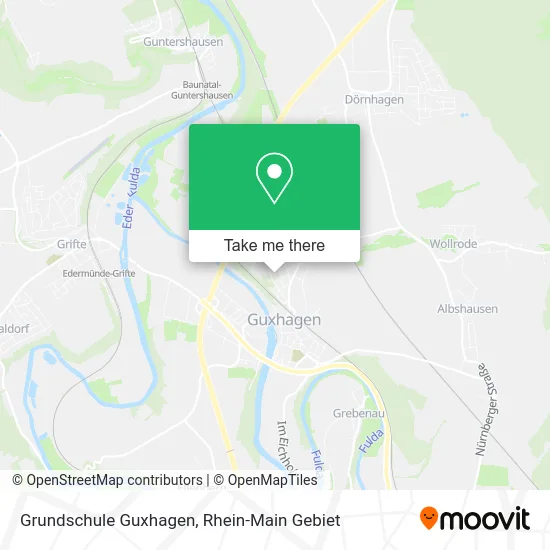 Карта Grundschule Guxhagen