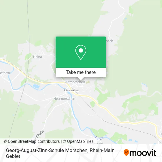 Карта Georg-August-Zinn-Schule Morschen