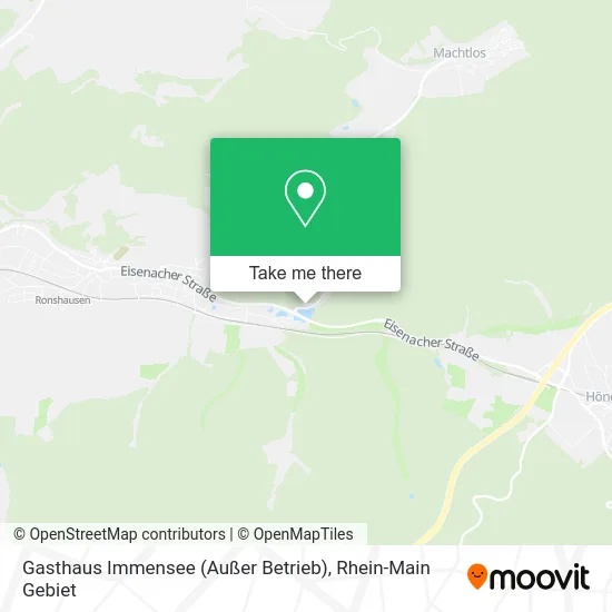 Карта Gasthaus Immensee (Außer Betrieb)