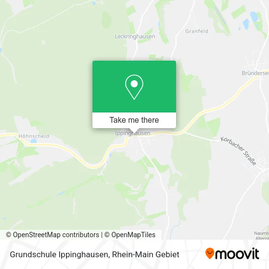 Карта Grundschule Ippinghausen