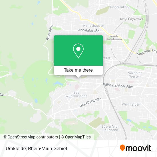 Карта Umkleide